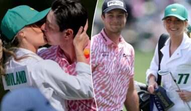Viktor Hovland shocks golf world by revealing new relationship with Tuva Dahl Jensen at Masters