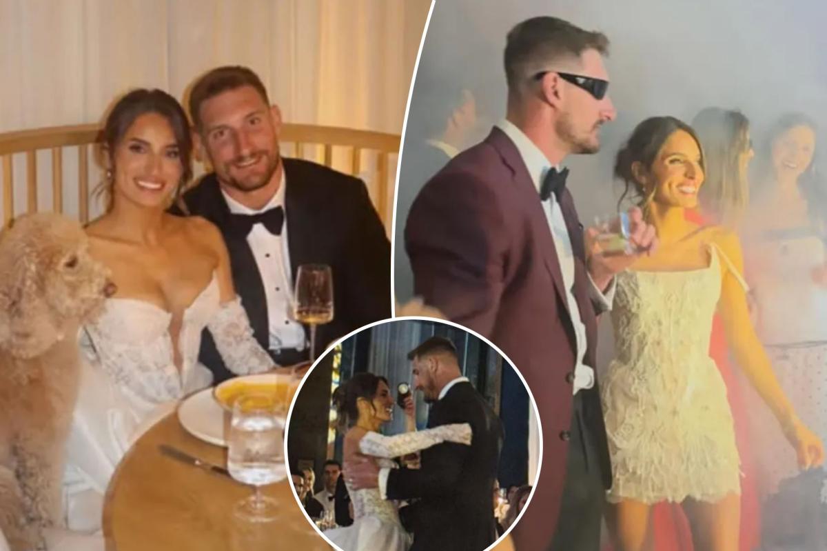 Joey Bosa, model get married as NFL star's mom gives inside look