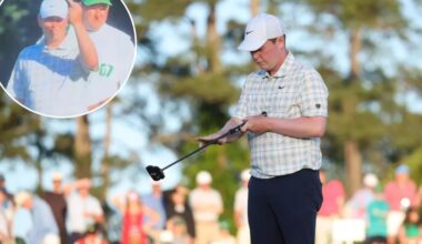 Robert MacIntyre flips middle finger in wild Masters meltdown