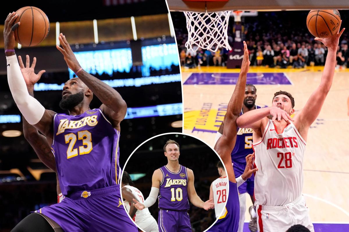 Lakers fall to Rockets 99-93 in Game 5 in Los Angeles