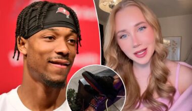 Buccaneers' Tez Johnson shows off new girlfriend after ugly split with fiancée