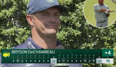 Bryson DeChambeau baffled by question about 3D-printed 5 iron at Masters