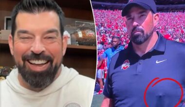 Ohio State's Ryan Day finally responds to nipple ring speculation