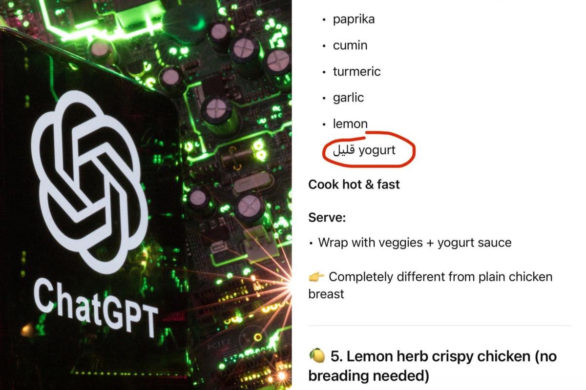 ChatGPT replying in Arabic, confusing users