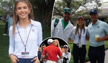 Kai Trump hangs with Bryson DeChambeau at Masters as mom’s boyfriend Tiger Woods enters rehab