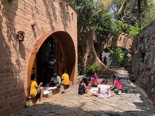 Subterranean Ruins by 2024 AR Emerging award winner, A Threshold. Image: Edmund Sumner/Courtesy of The Architectural Review