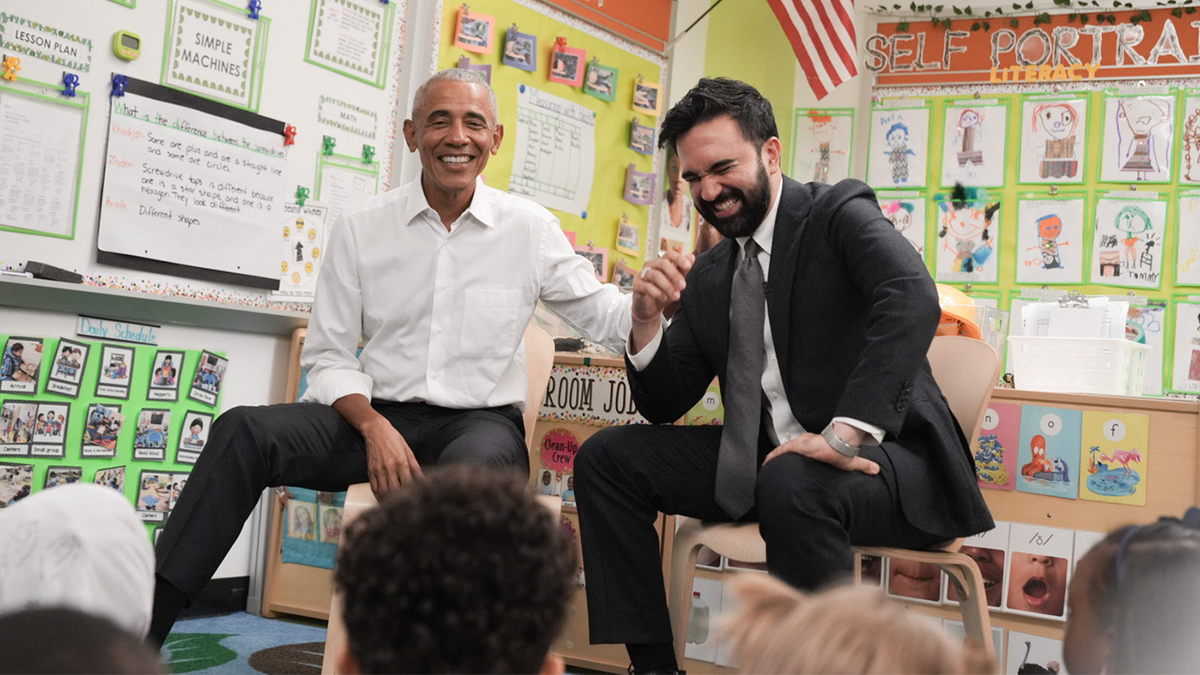 NYC Mayor Zohran Mamdani and former President Barack Obama