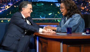 Oprah Winfrey Queries Stephen Colbert About the End of 'The Late Show'