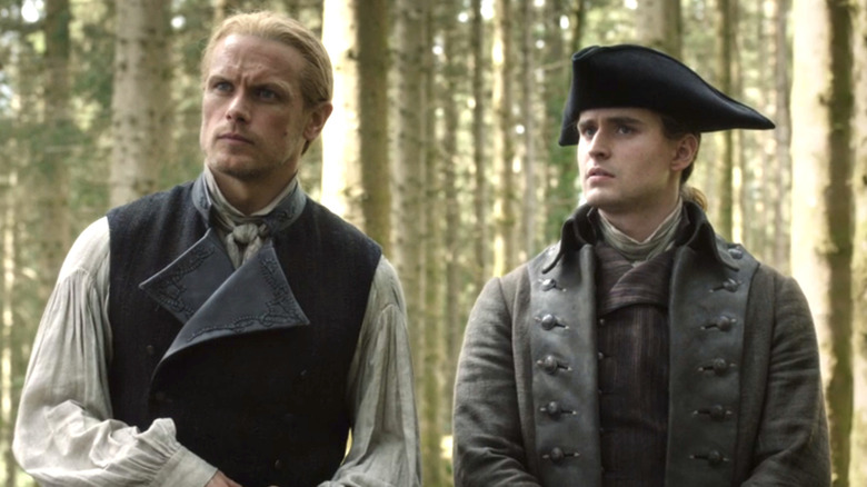 Outlander's Sam Heughan and Charles Vandervaart