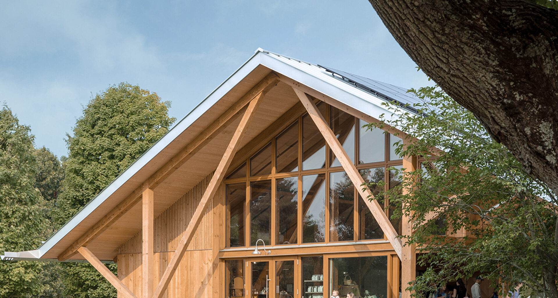 Payette creates timber farm stand in Massachusetts