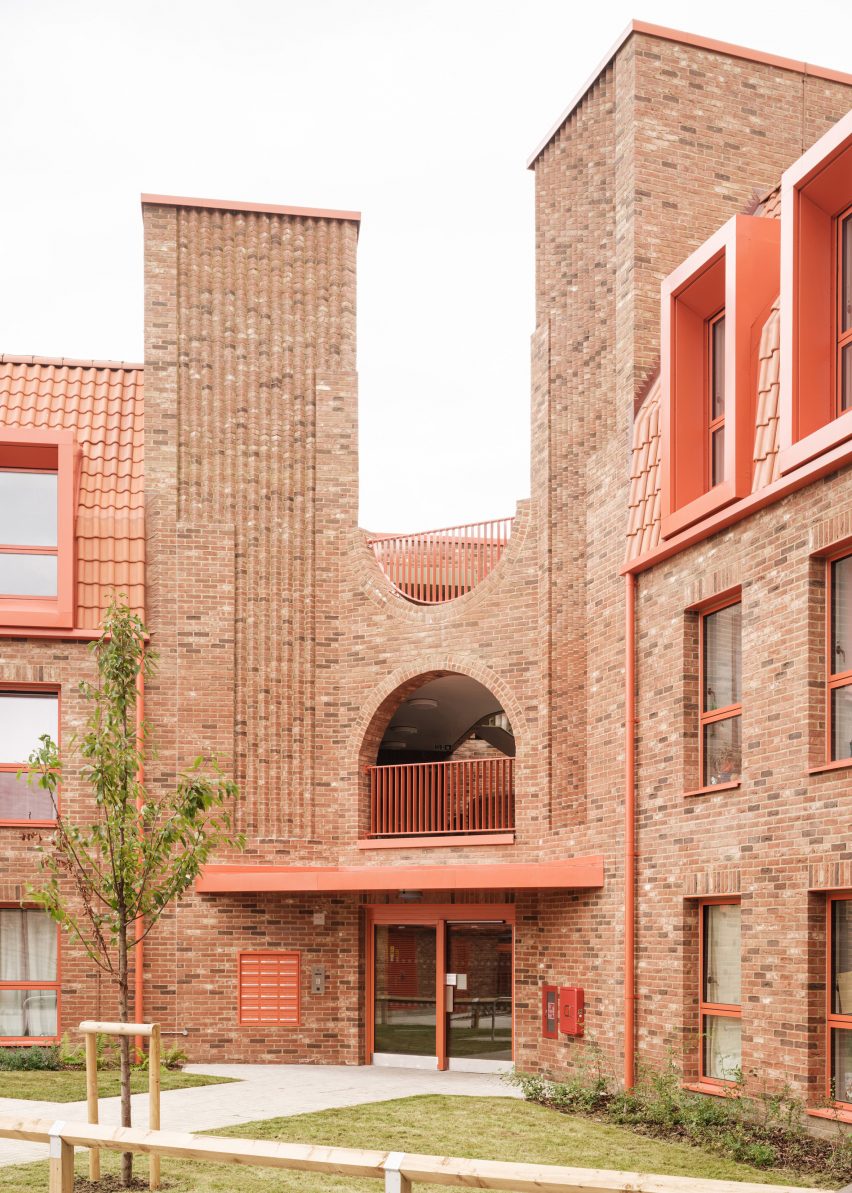Affordable brick housing in London