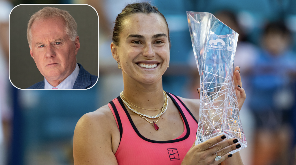 Patrick McEnroe confident he could beat Arnya Sabalenka today