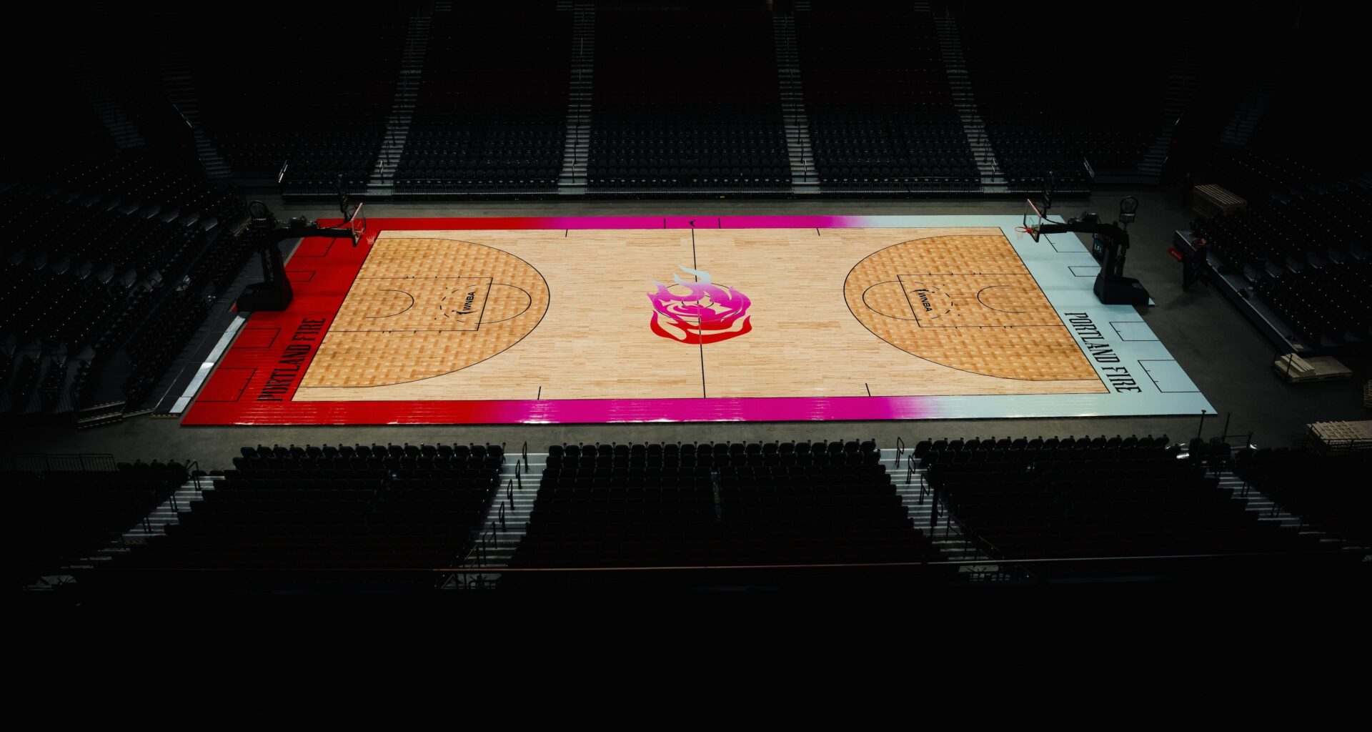 Portland Fire Reveal 'The Fire Pit' Home Court Design in New Video, Photos Ahead of 2026 WNBA Season
