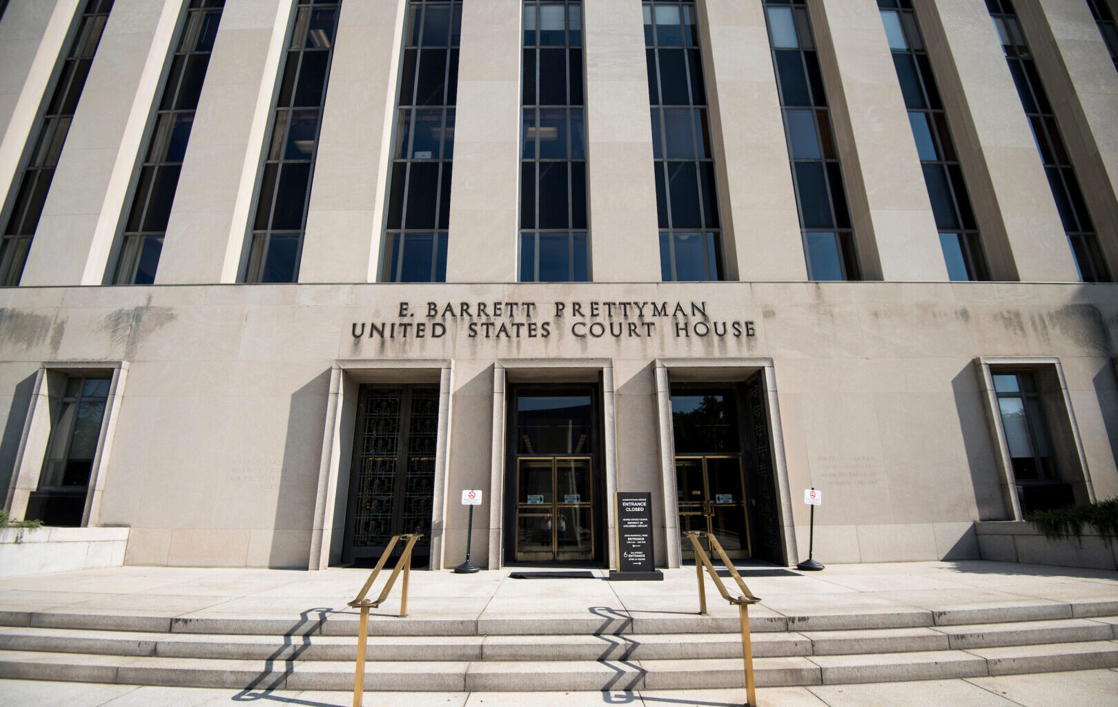 The E. Barrett Prettyman United States Courthouse.