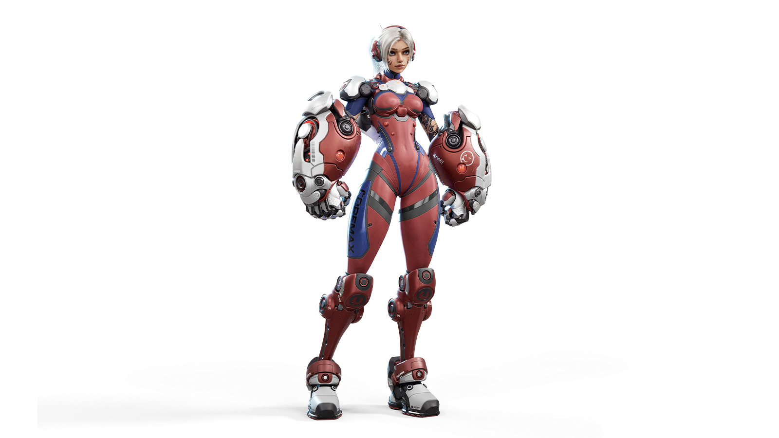 Character designs in 3D