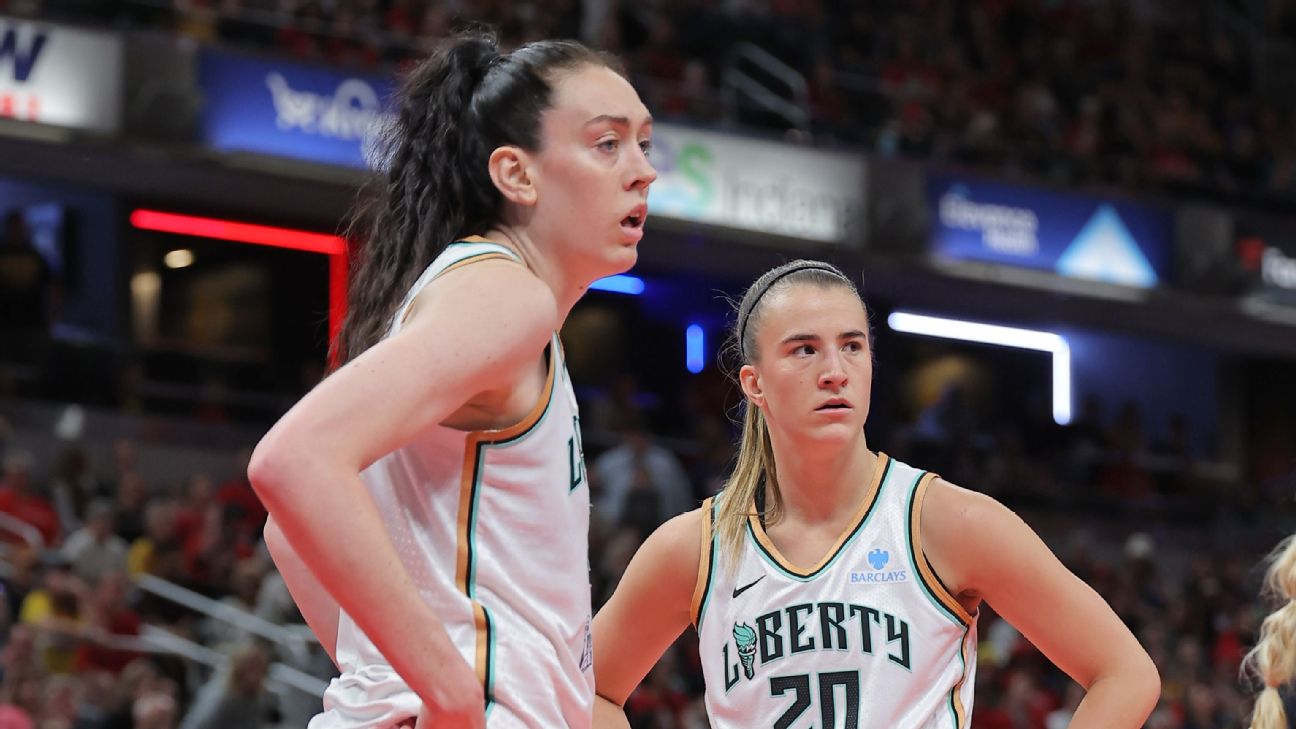 Breanna Stewart, Sabrina Ionescu say they'll re-sign with Liberty