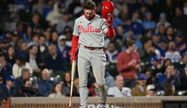 Phillies' frustrations mount as Cubs deliver 8th loss in row