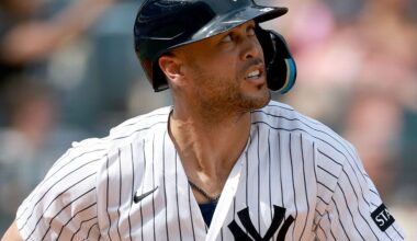 Yankees await results of MRI on Giancarlo Stanton's calf