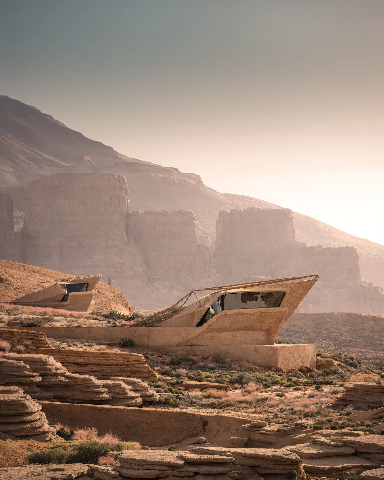 Desert Observatory House by Vrantsi
