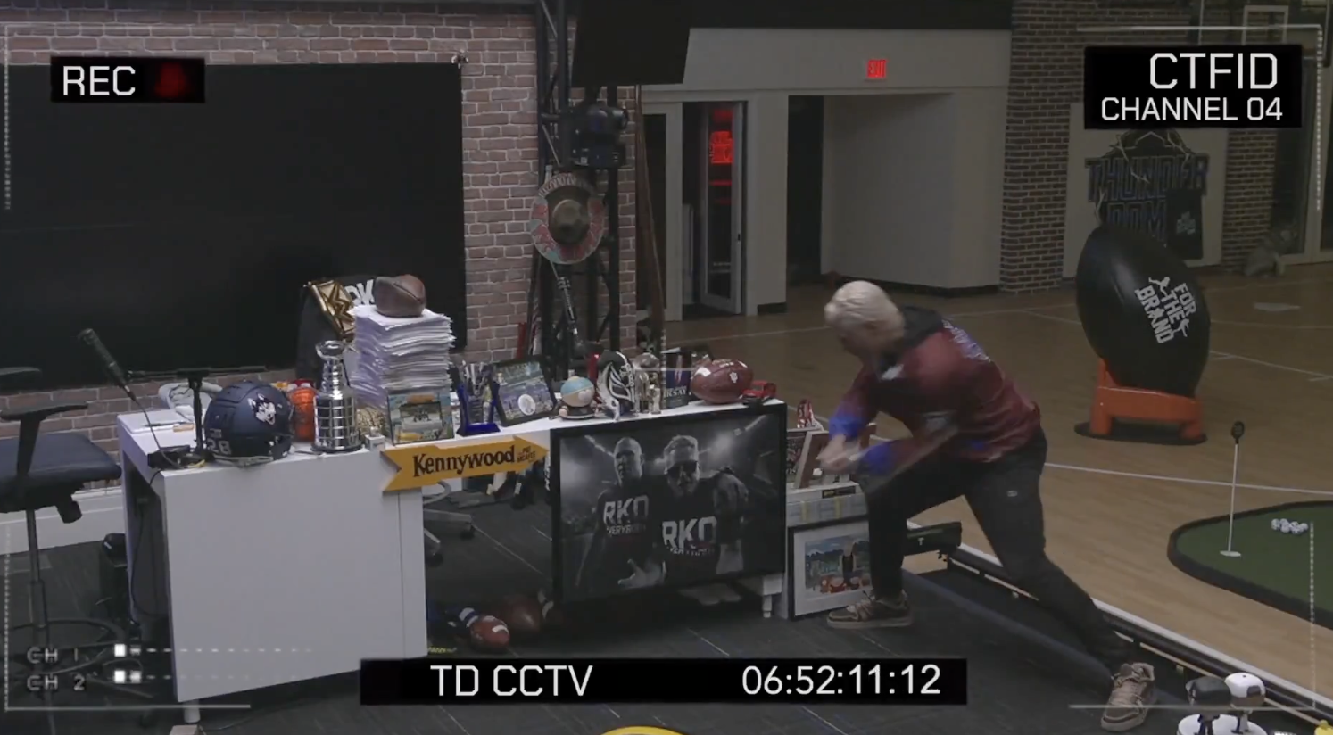 Cody Rhodes trashes 'The Pat McAfee Show' studio