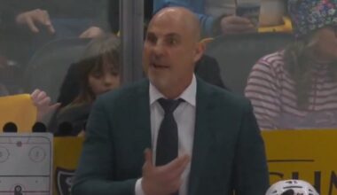 Rick Tocchet fumes after Evgeni Malkin seems to purposefully fire puck into Flyers bench: ‘You almost hit him in the head’