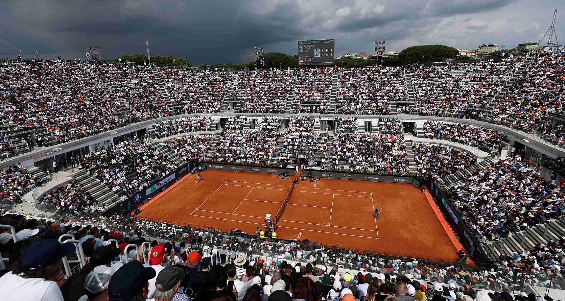 The 2026 Internazionali BNL d'Italia runs 6-17 May.
