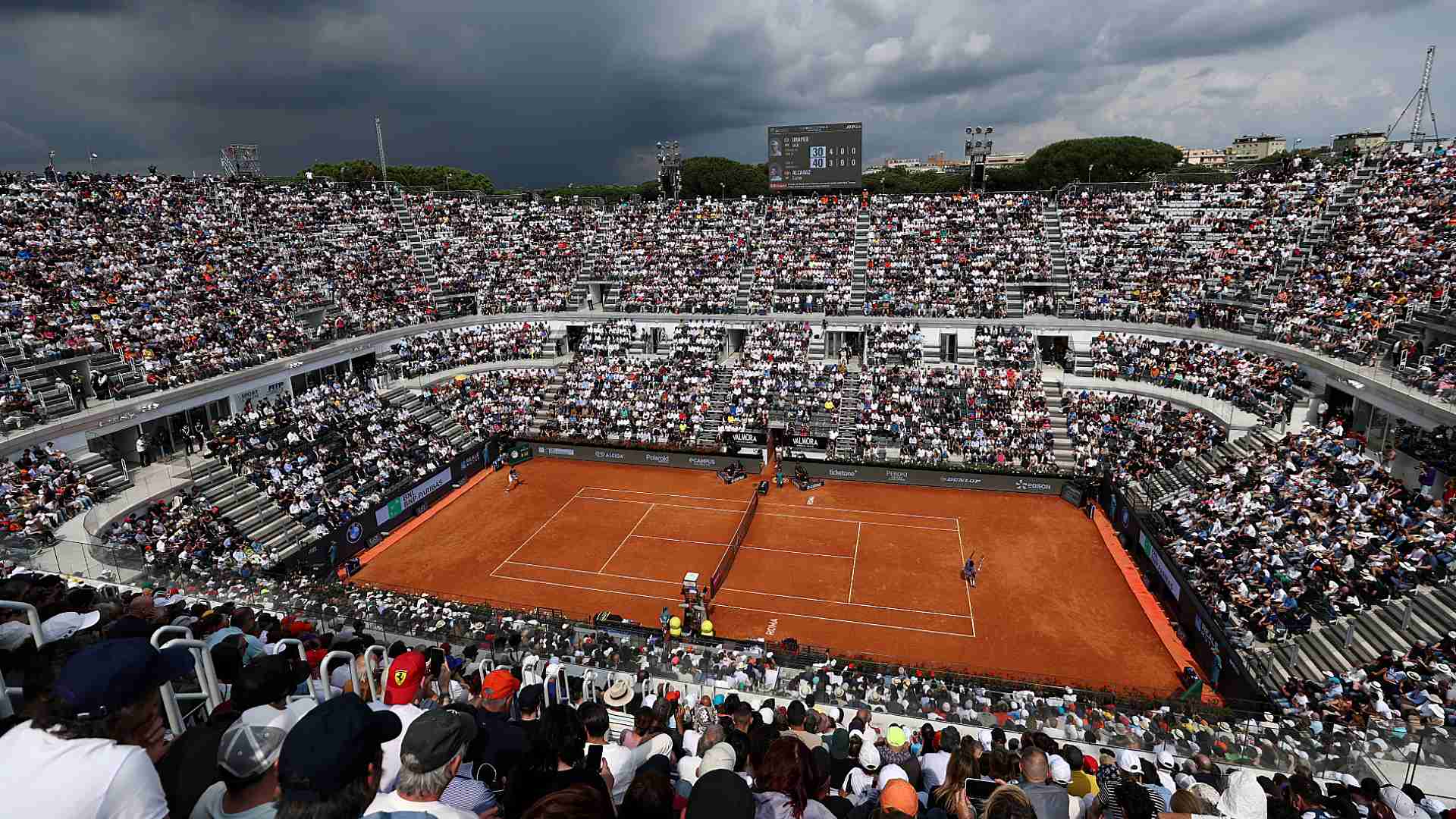 The 2026 Internazionali BNL d'Italia runs 6-17 May.