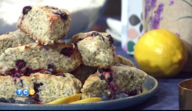 Lavender Lemon Scone - Janna's Gluten Free Bakery