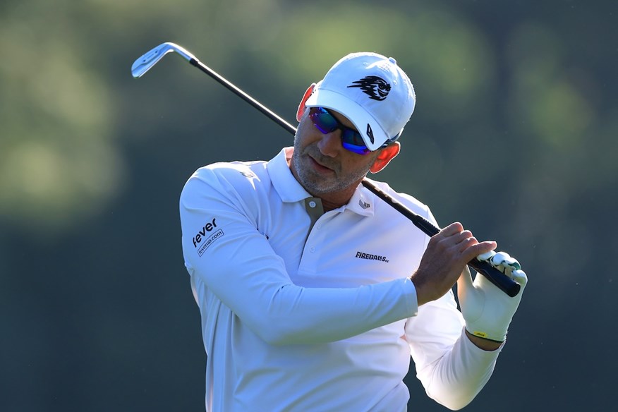 Sergio Garcia could be in trouble for this conduct at in the final round of the Masters...