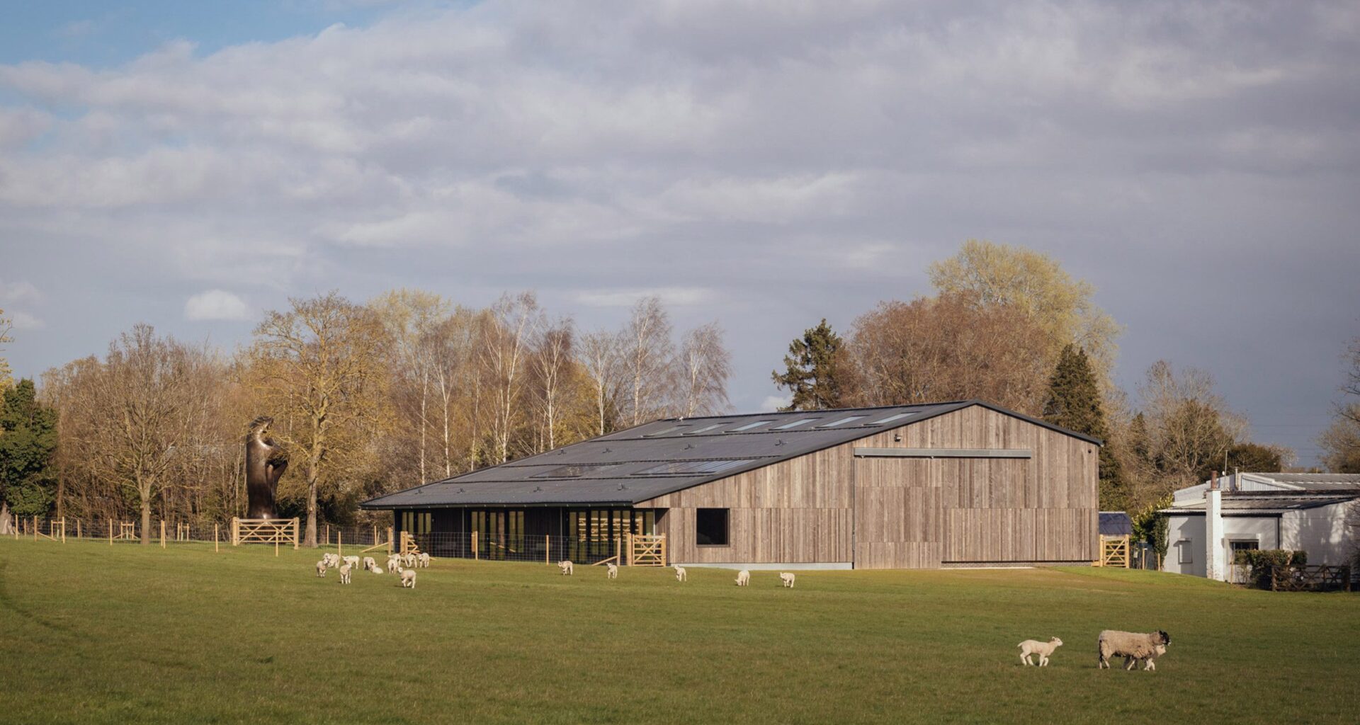 Sheep Field Barn, Henry Moore Studios & Gardens, by DSDHA // Rob Hill
