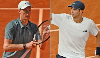 Jannik Sinner spoke about Rafael Jodar's rise on Sunday at the Mutua Madrid Open.