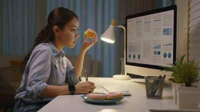 If you are sitting at desk for a long time, make sure to keep yourself active with regular breaks and short walks. (Shutterstock)