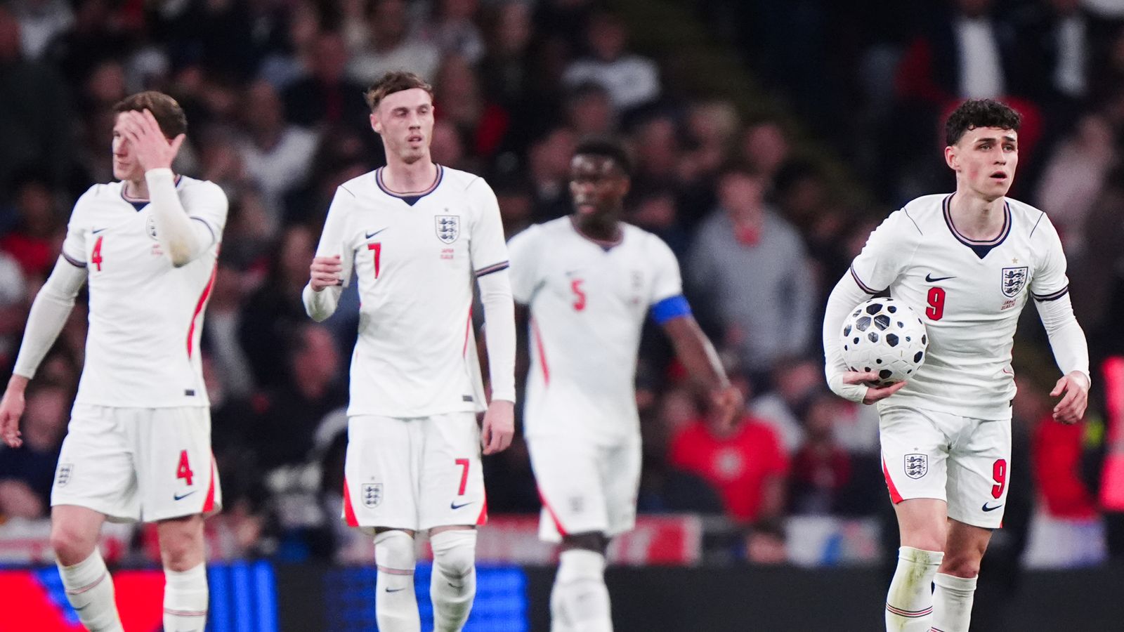 England were beaten 1-0 by Japan at Wembley