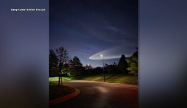 Bright glow over DC region Tuesday likely 'Space Jellyfish' from SpaceX launch, officials say