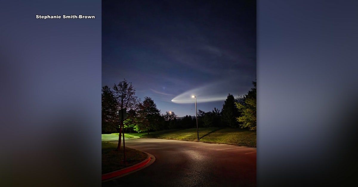 Bright glow over DC region Tuesday likely 'Space Jellyfish' from SpaceX launch, officials say