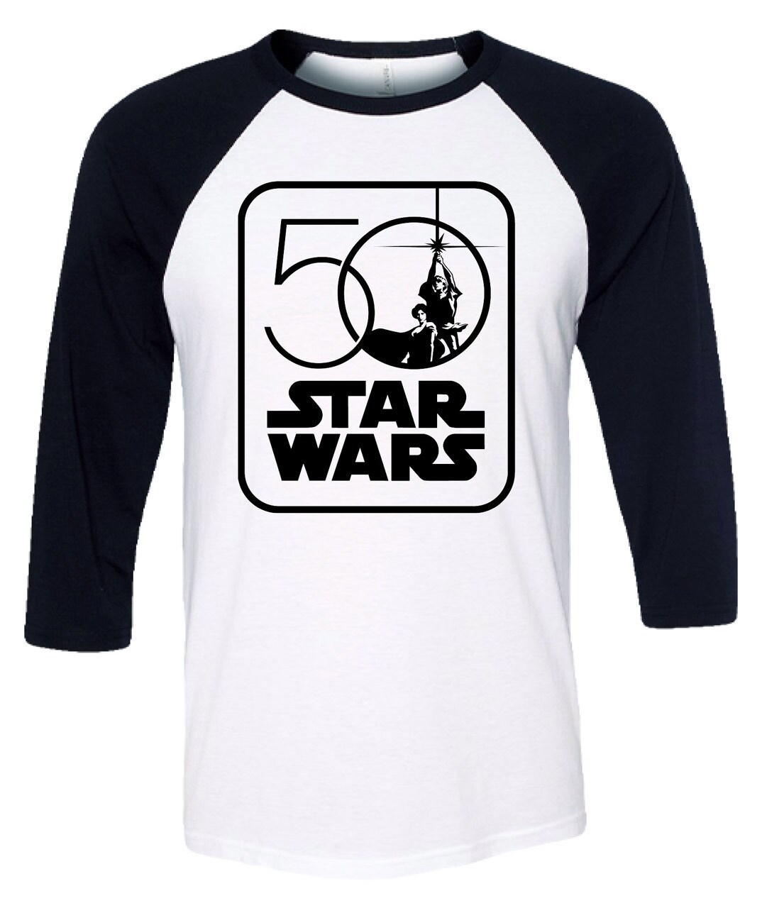 Star Wars 50th Anniversary 3/4 Sleeve Raglan