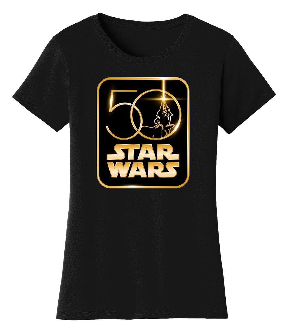 Star Wars 50th Anniversary Women's Logo T-Shirt
