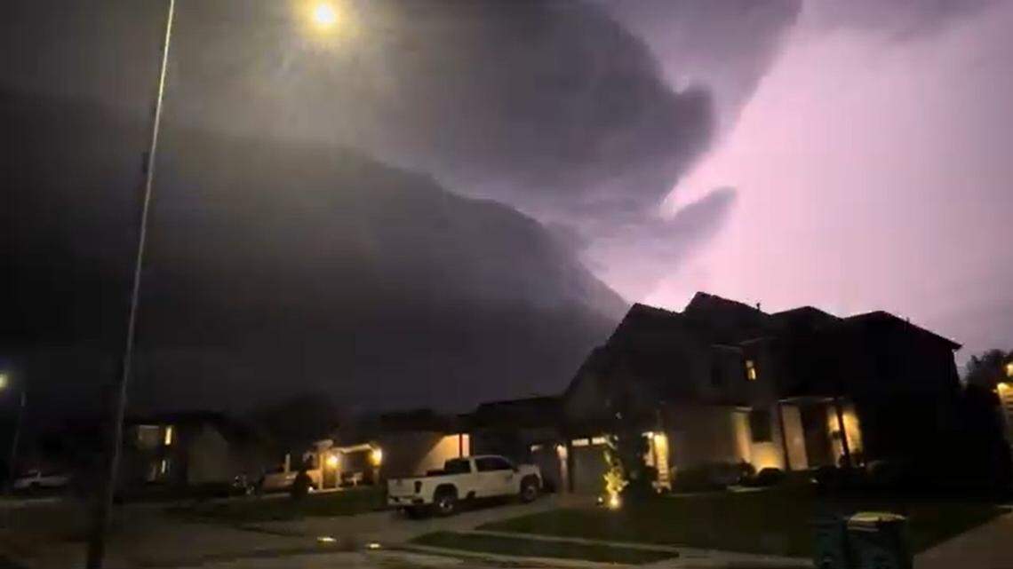 Video shows system that produced destructive KS tornadoes