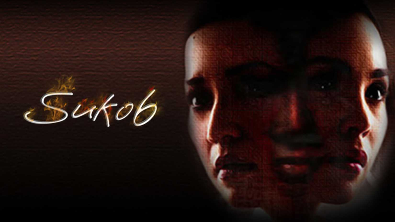 The Sukob poster shows a bride next to the title