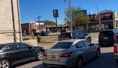 Police involved in downtown Louisville shooting; car riddled with bullet holes