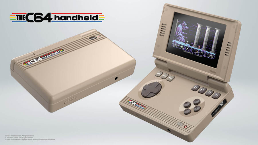 The C64 And ZX Spectrum Are Being Reimagined As Nintendo-Style Clamshell Handhelds 1