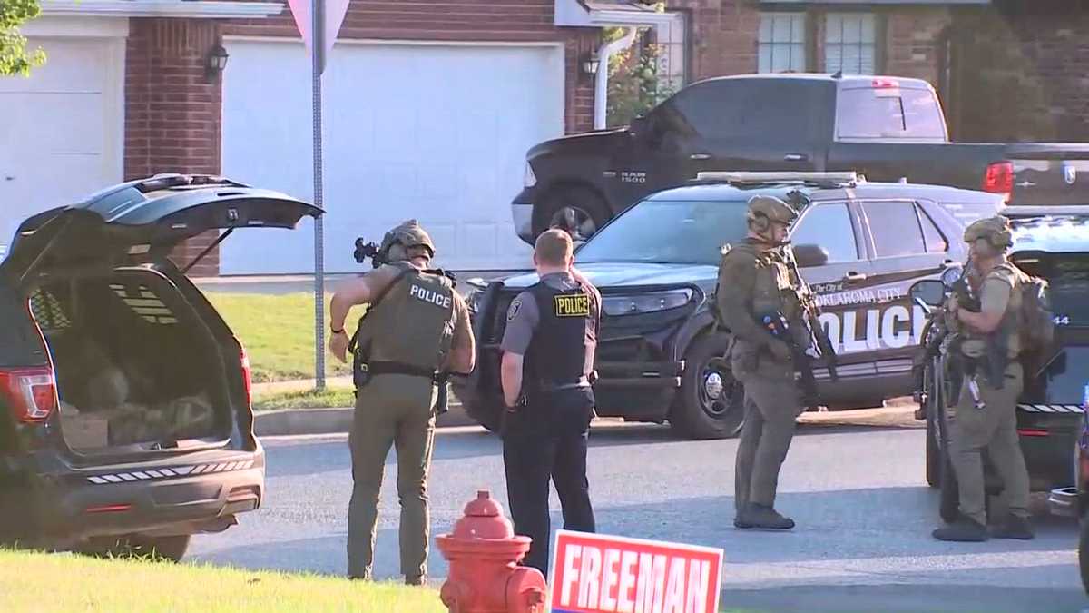 Suspect outstanding after shooting involving police in OKC