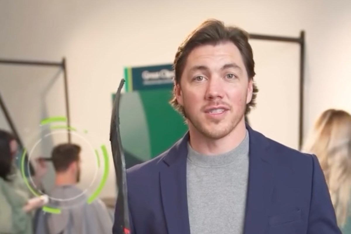 TJ Oshie and Tom Wilson team up to shoot Stanley Cup promotional commercial for Great Clips