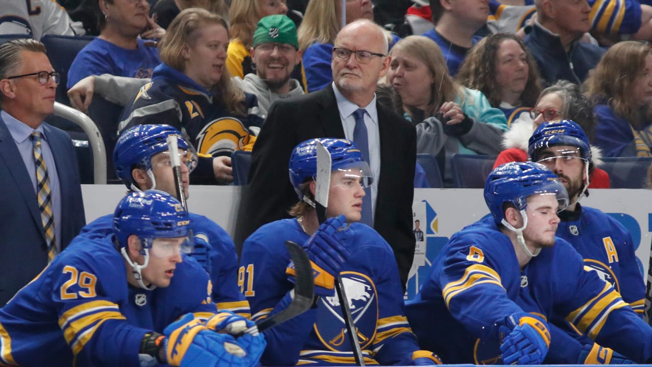 Ruff pushing right buttons for young Sabres against Bruins in playoffs