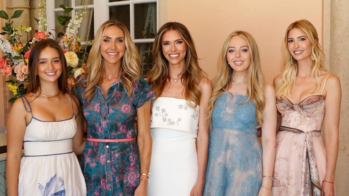 Bettina Anderson's bridal shower with Arabella, Lara, Tiffany and Ivanka.