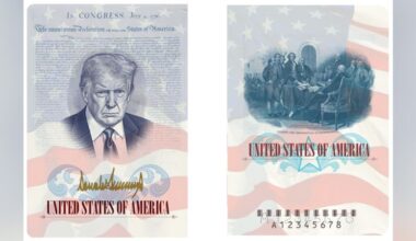 US to issue passports featuring Trump’s picture to commemorate America’s 250th anniversary