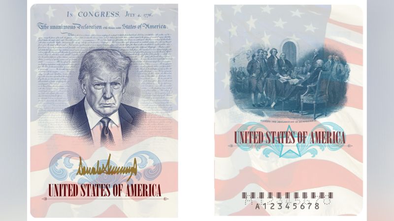 US to issue passports featuring Trump’s picture to commemorate America’s 250th anniversary