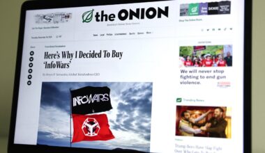 The Onion has agreed to a new deal to take over Infowars : NPR