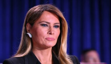 Melania Trump says Jimmy Kimmel's joke about her was 'hateful and violent' : NPR
