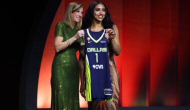 Azzi Fudd taken No. 1 in WNBA draft by Dallas, set for $500,000 payday